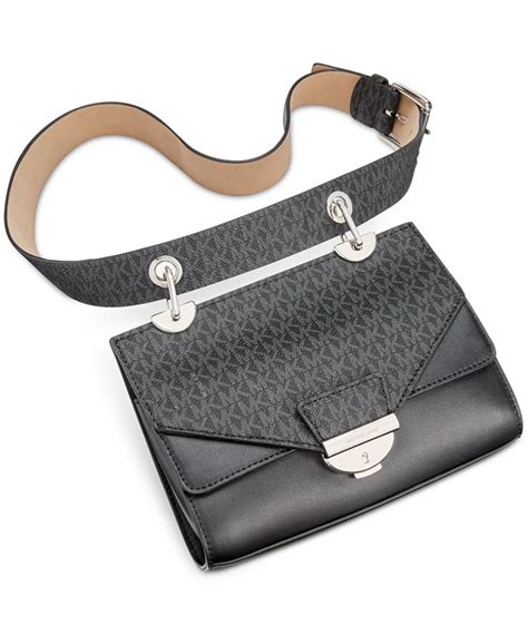 michael kors drop down belt bag